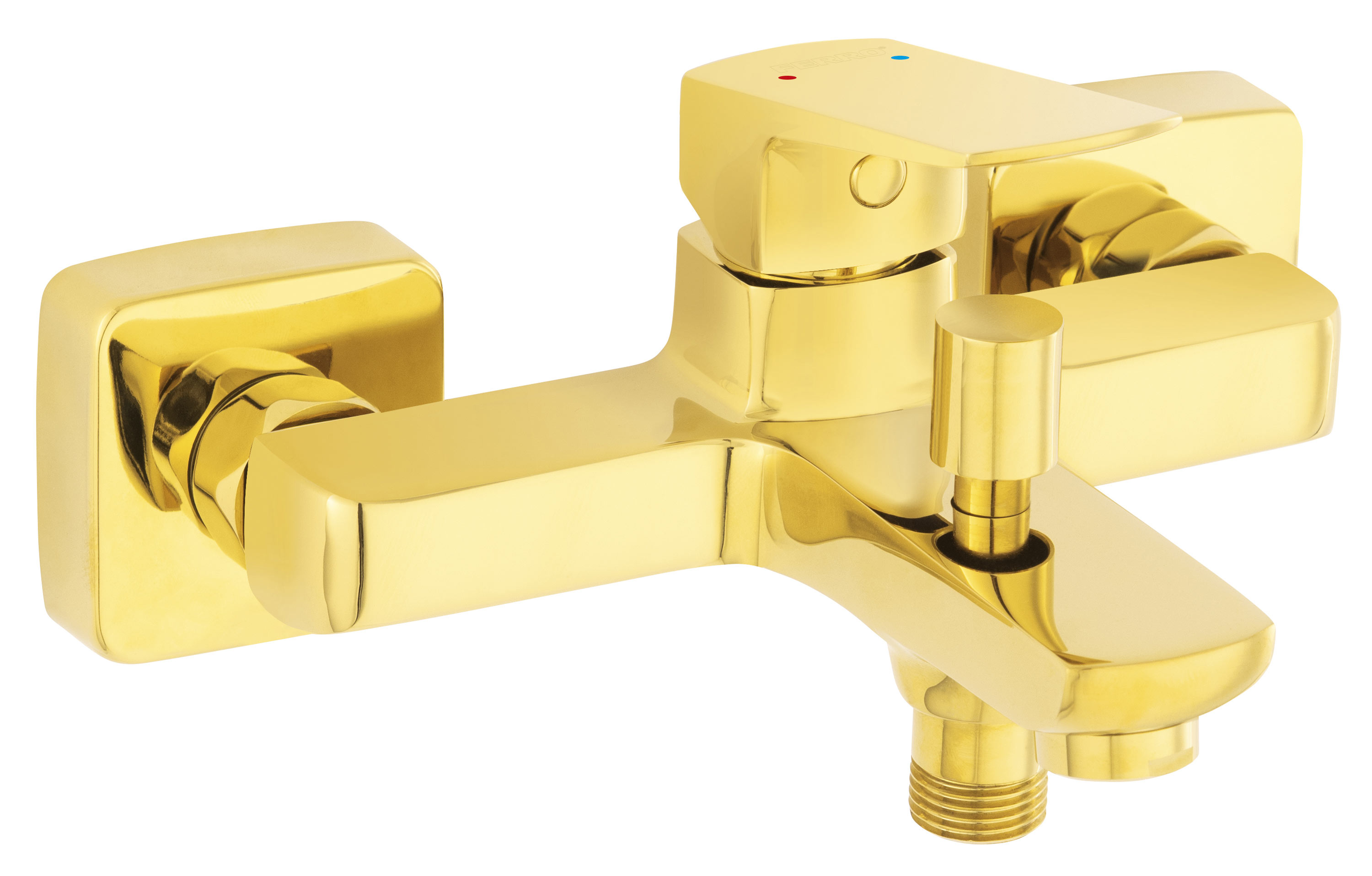 Смеситель для ванной Ferro Vitto Verdeline Gold BVI1VLG
