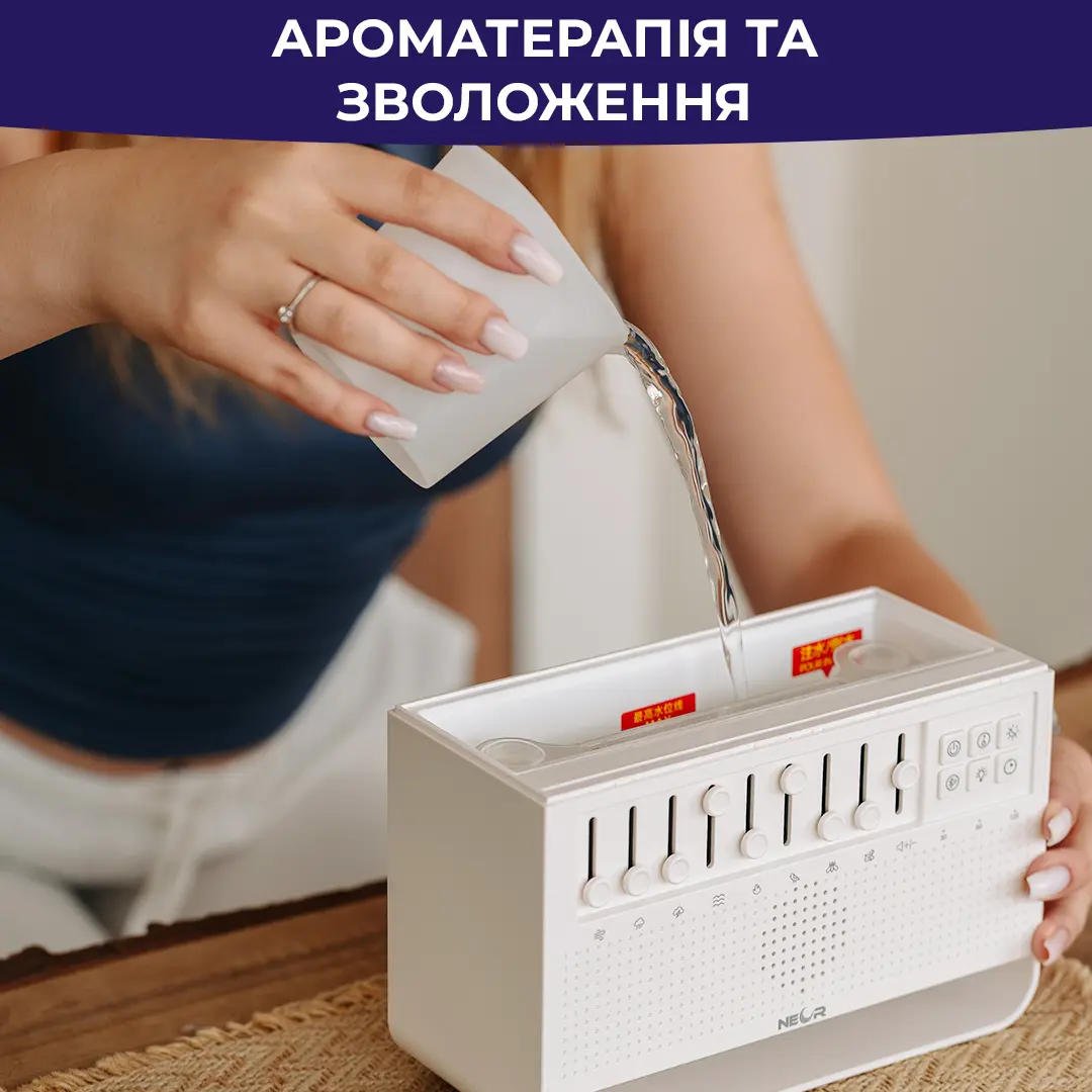 Зволожувач повітря Neor Flame Aroma-S 20ML10 WT характеристики - фотографія 7