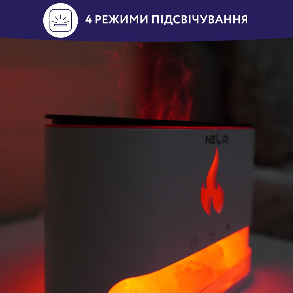 Увлажнитель воздуха Neor Flame Aroma 25ML10 WT отзывы - изображения 5