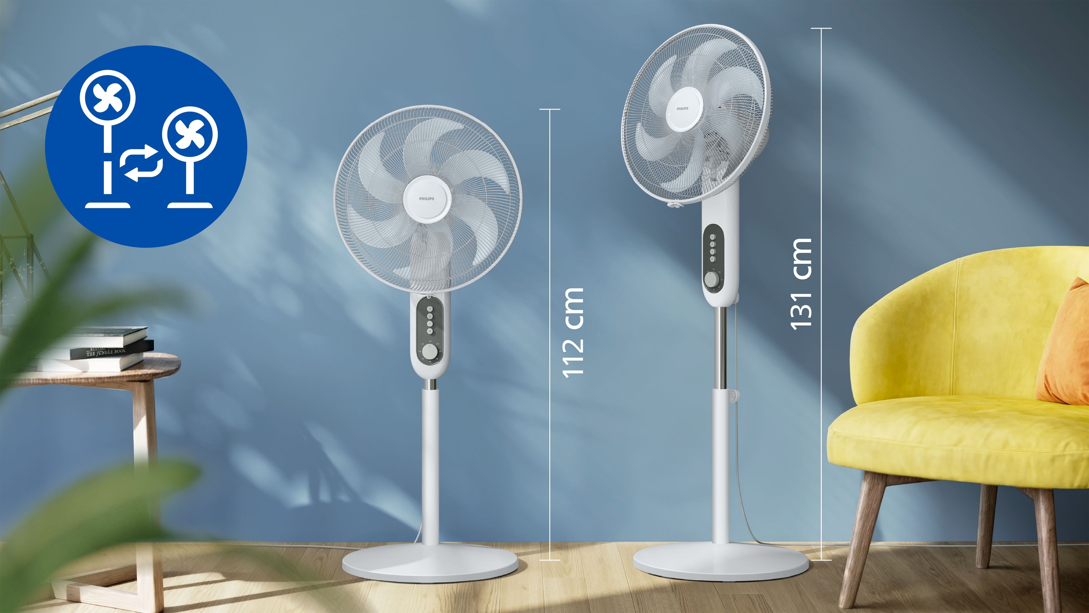 Вентилятор Philips CX1220/00 огляд - фото 11