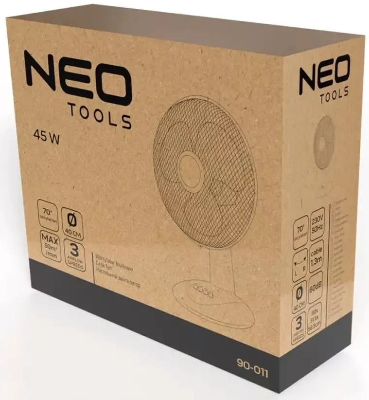 Вентилятор Neo Tools 90-011 характеристики - фотография 7
