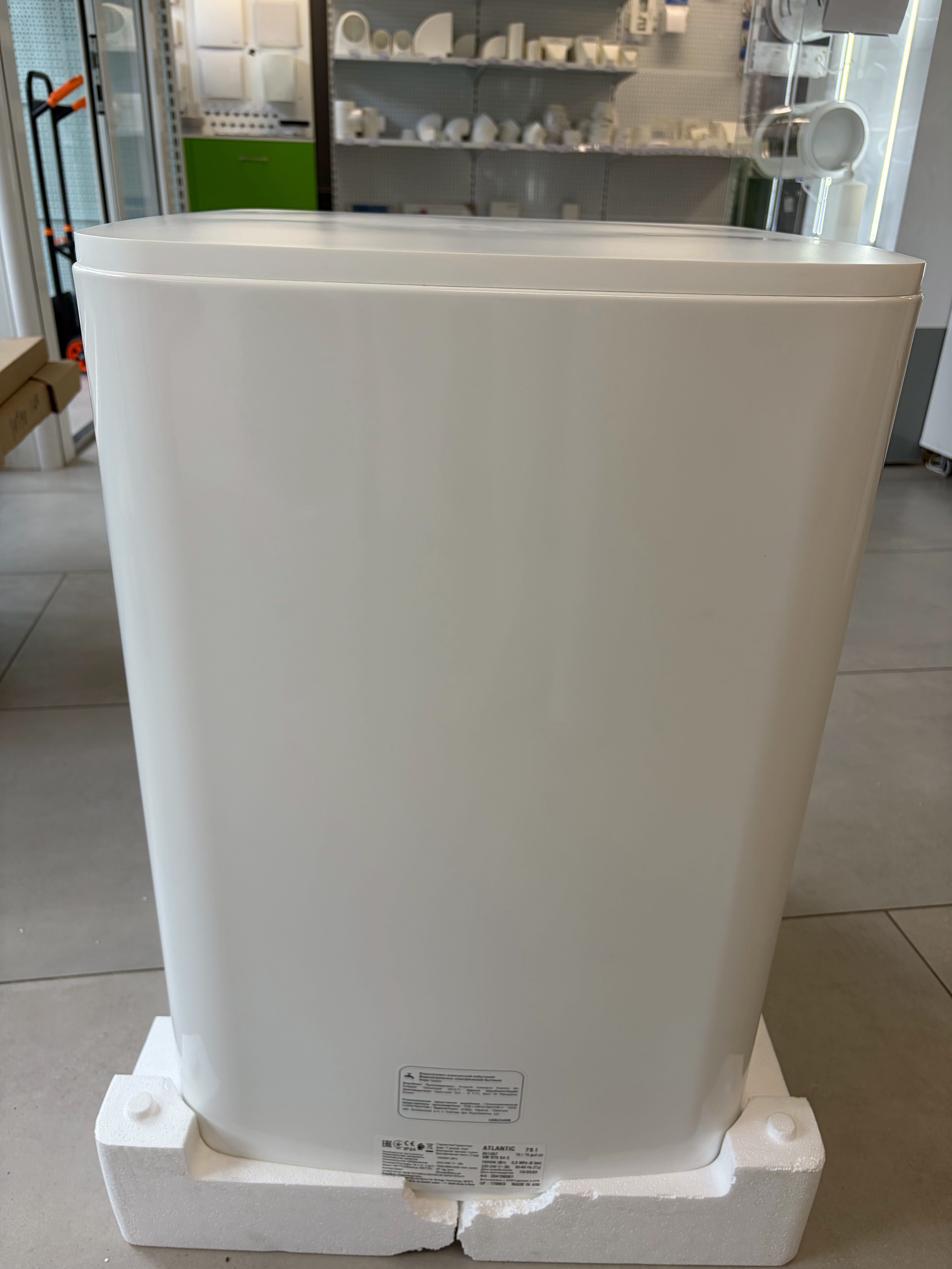 в продажу Водонагрівач Atlantic Steatite Cube VM 75 S4C уцінка - фото 3