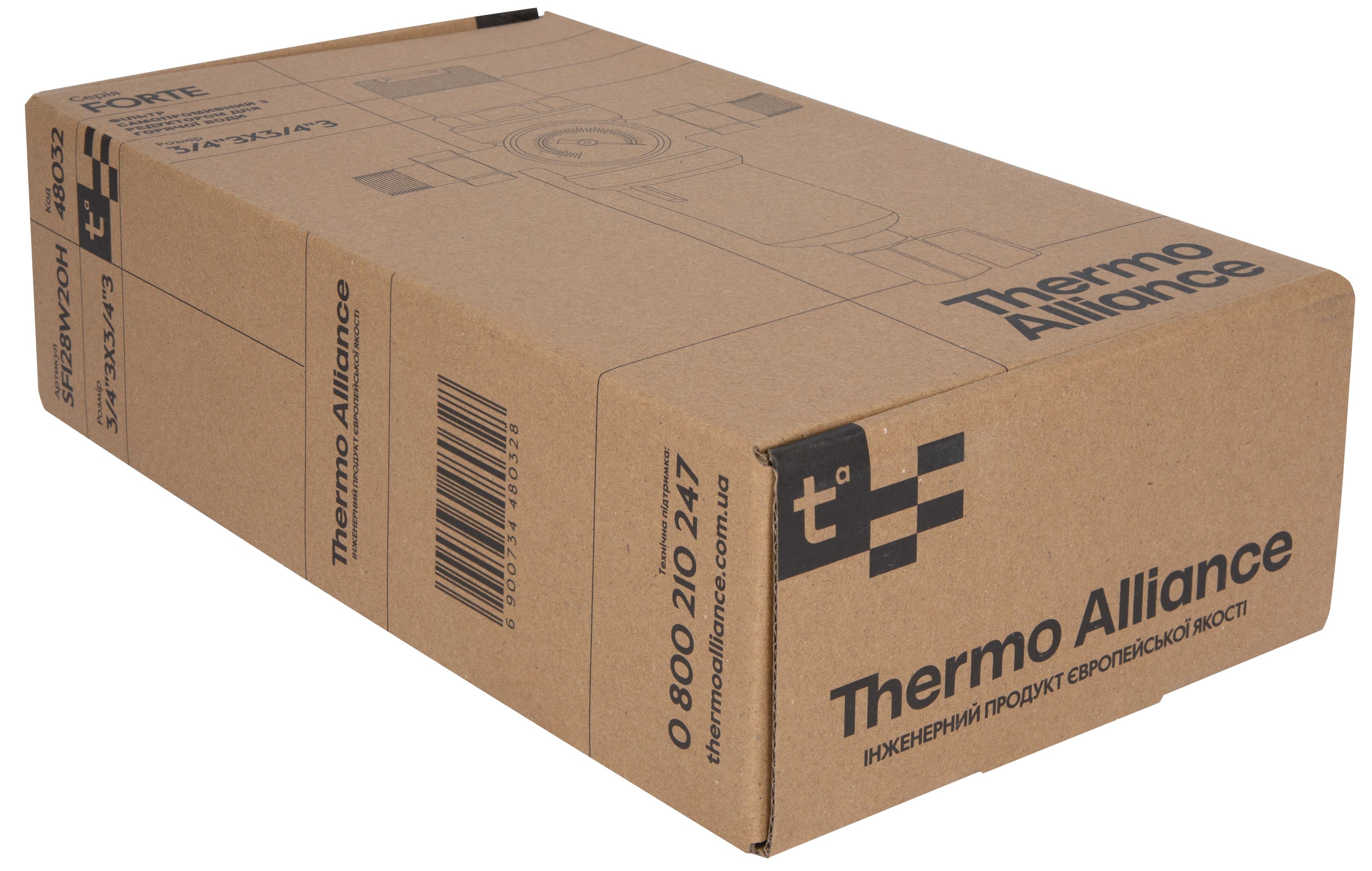 Редуктор давления Thermo Alliance Forte 3/4" (SF128W20H) обзор - фото 8