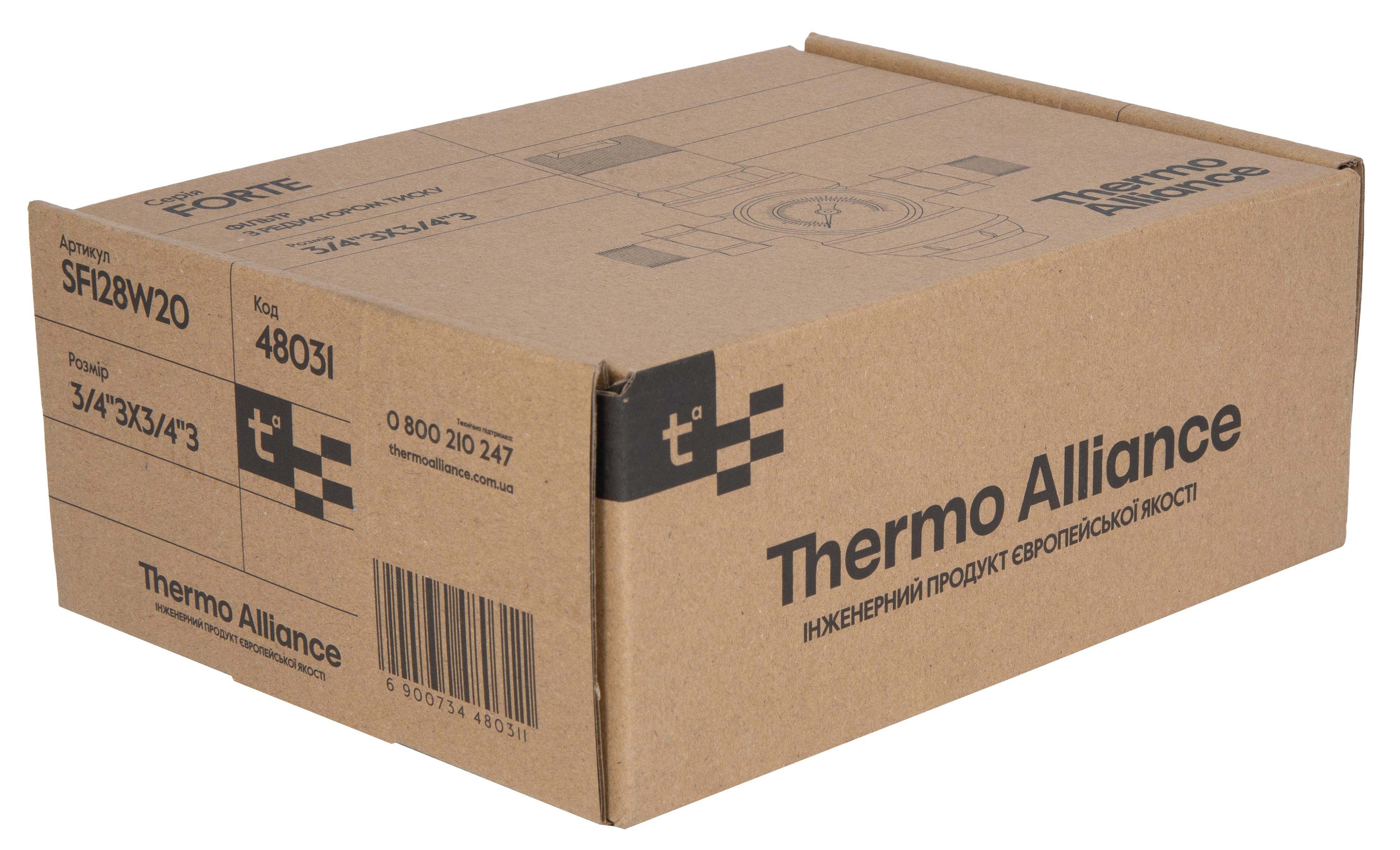 Редуктор давления Thermo Alliance Forte 3/4" (SF128W20) обзор - фото 8