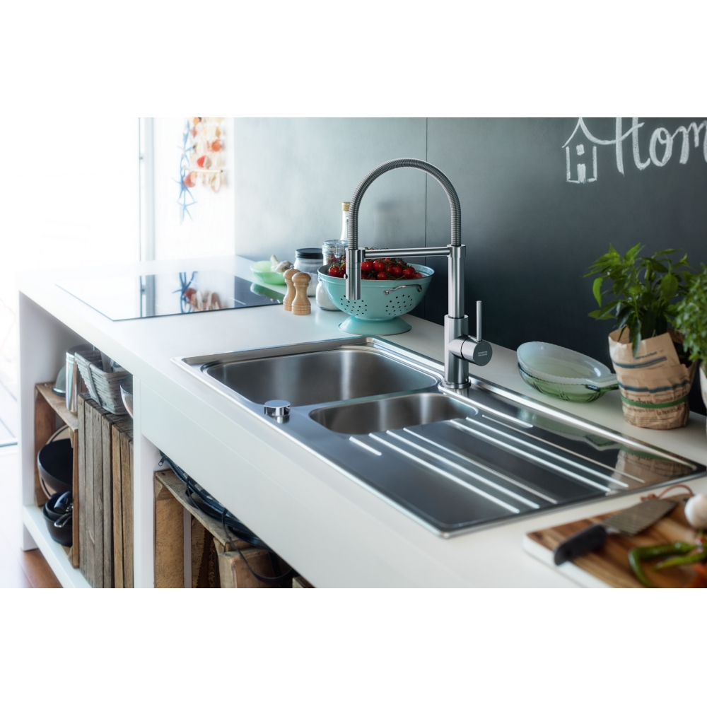 Змішувач для кухні Franke Smart Glenda Semi Pro Нержавіюча сталь (115.0747.475) характеристики - фотографія 7