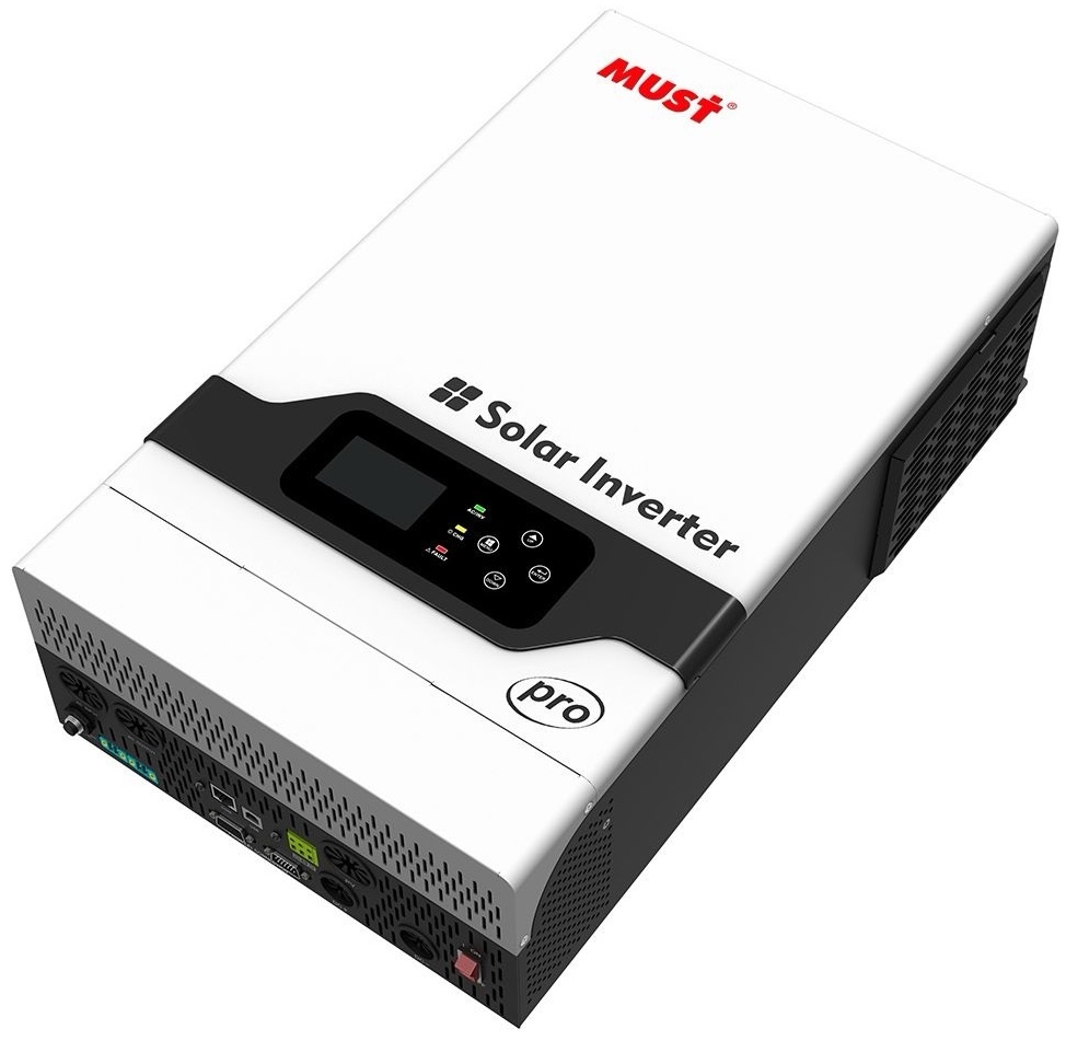 Гібридний інвертор Must 6000W 48V 120A (PV18-6048 Pro II) ціна 21600 грн - фотографія 2