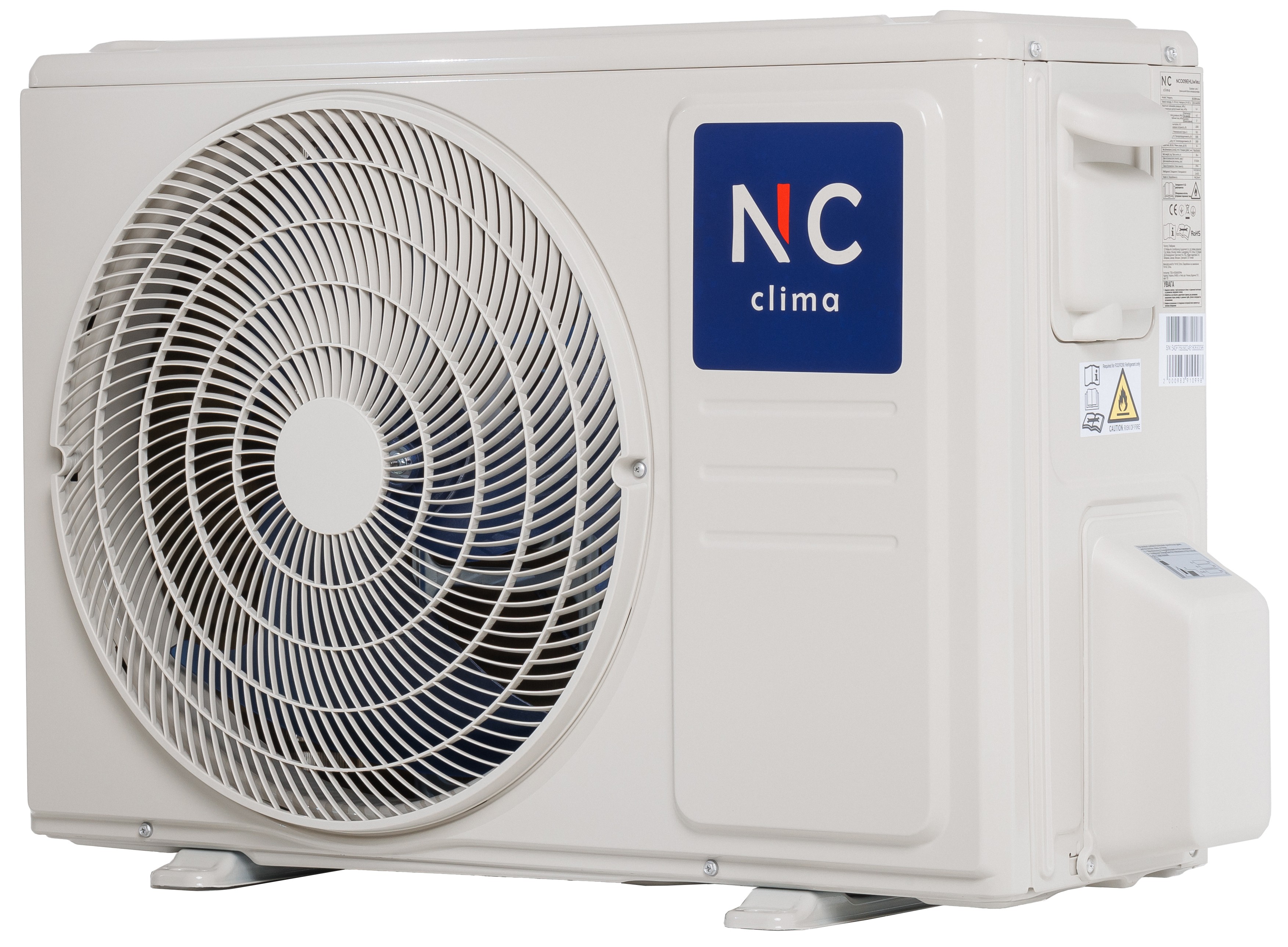 Кондиціонер спліт-система NC Clima Birmingham 2.5 NCI09EHBIw1eu2/NCO09EHLIw1eu зовнішній вигляд - фото 9