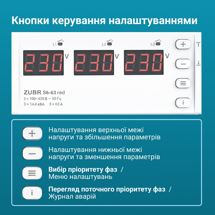 Переключатель фаз Zubr S6-40 red инструкция - изображение 6