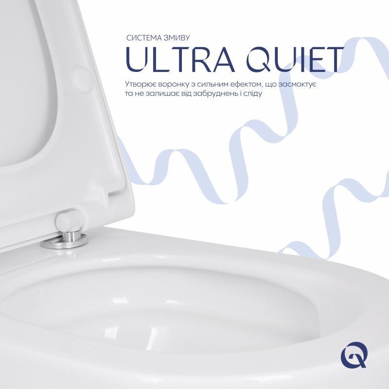 в продажу Унітаз підвісний Q-Tap Robin ML Ultra Quiet QTROBML26W49623 - фото 3