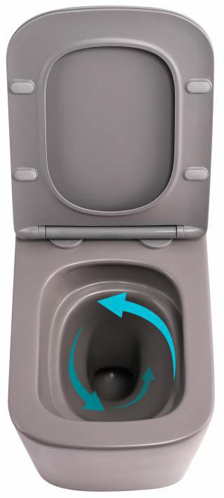 Унітаз підвісний Q-Tap Tern Ultra Quiet QT17332303ASSG відгуки - зображення 5