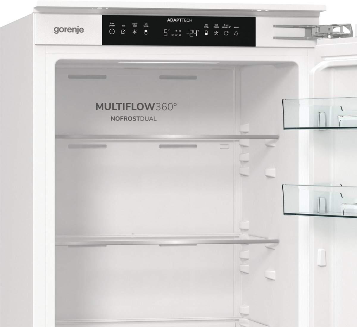 Холодильник Gorenje NRKI517E42 зовнішній вигляд - фото 9