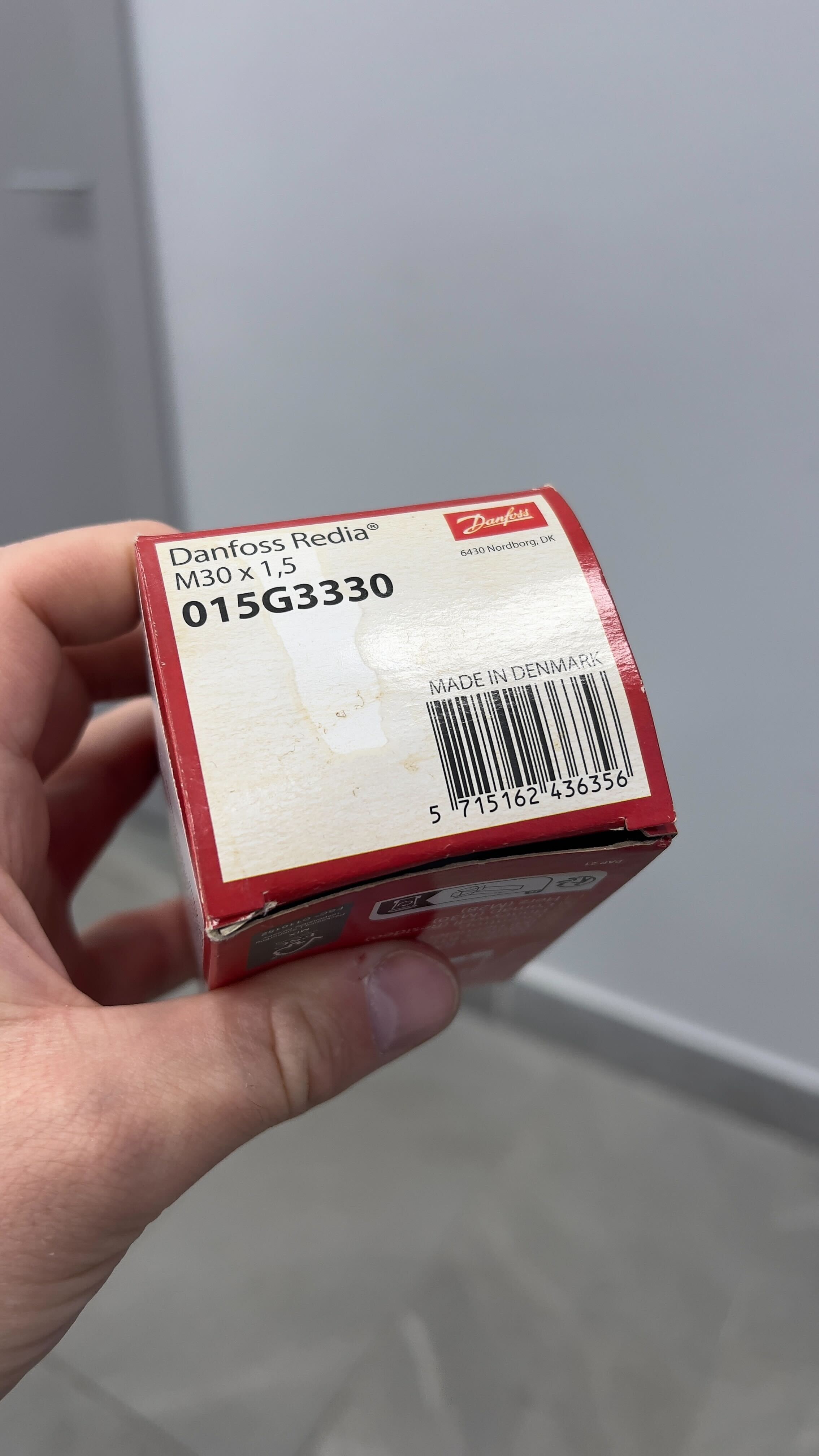 Термоголовка Danfoss Redia M30x1.5, BIS (015G3330) уценка отзывы - изображения 5