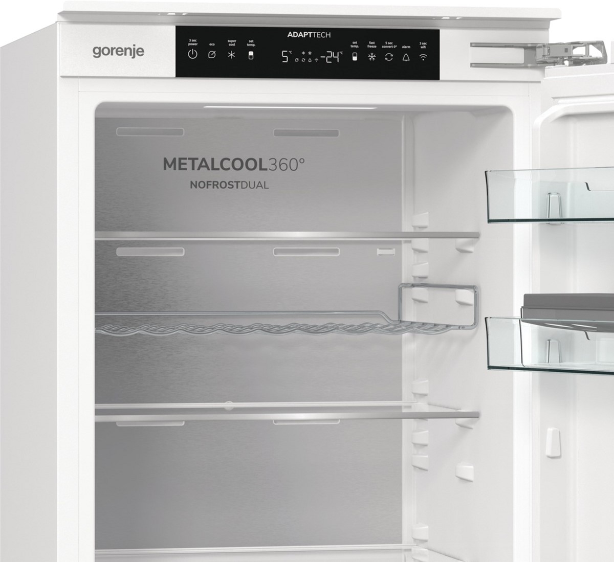Холодильник Gorenje NRKI517E82WF внешний вид - фото 9