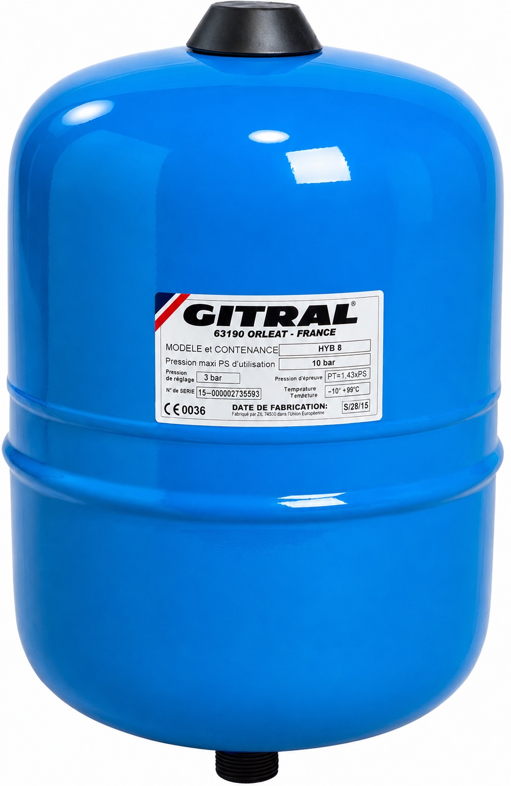 Гідроакумулятор Gitral HYB 8 (11A0000840)