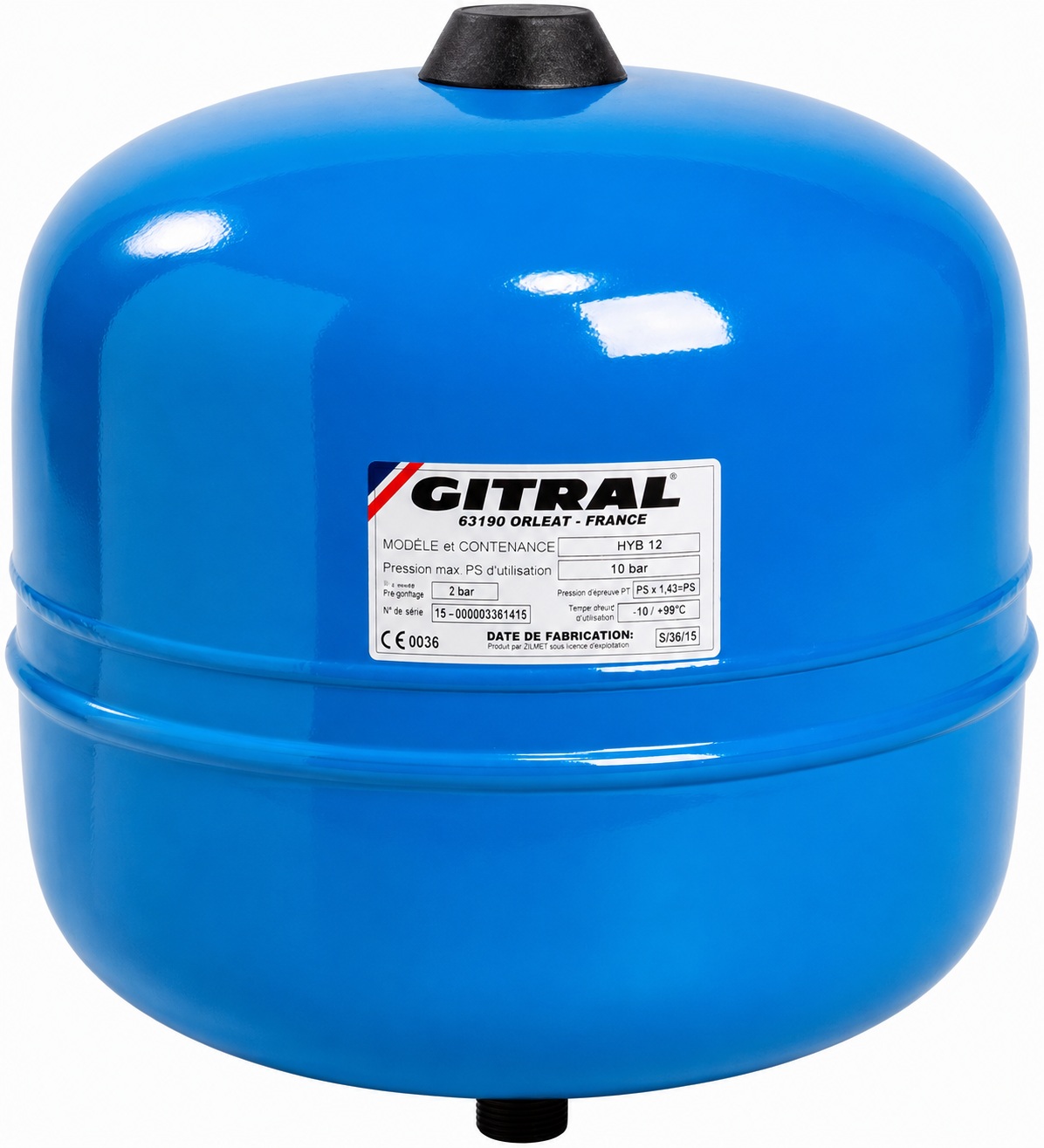 Гідроакумулятор Gitral HYB 12 (11A0001228)