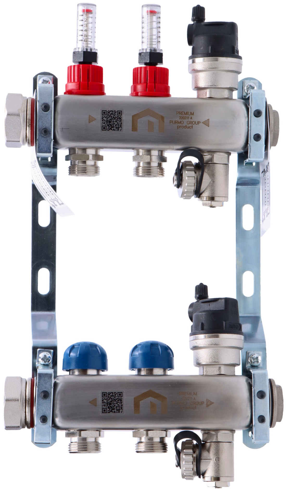 Purmo Premium Line 1″ x 3/4″ на 2 контура (FBWMSST0240142P0)