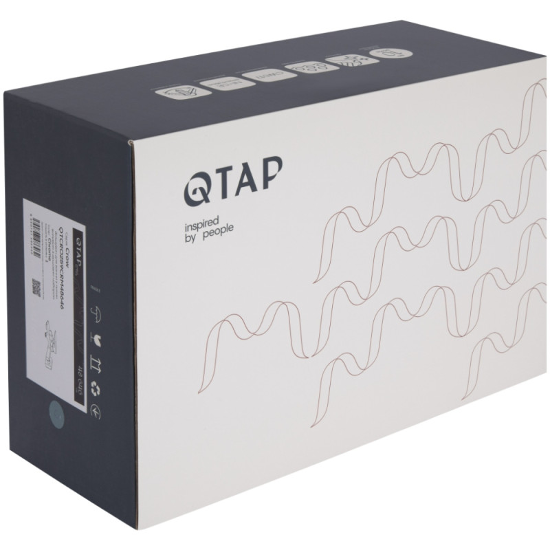 Змішувачі для ванної Q-Tap Crow QTCRO259CRM48646 Chrome характеристики - фотографія 7