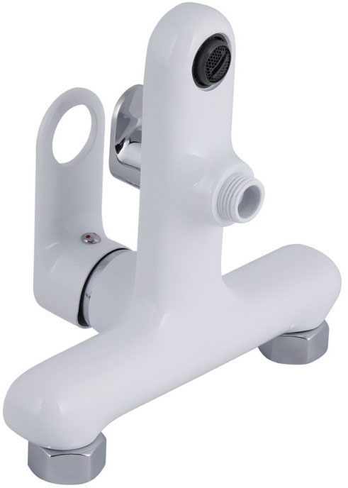 Змішувачі для ванної Q-Tap Jay QTJAY259CRW45553 Chrome/White ціна 2936 грн - фотографія 2