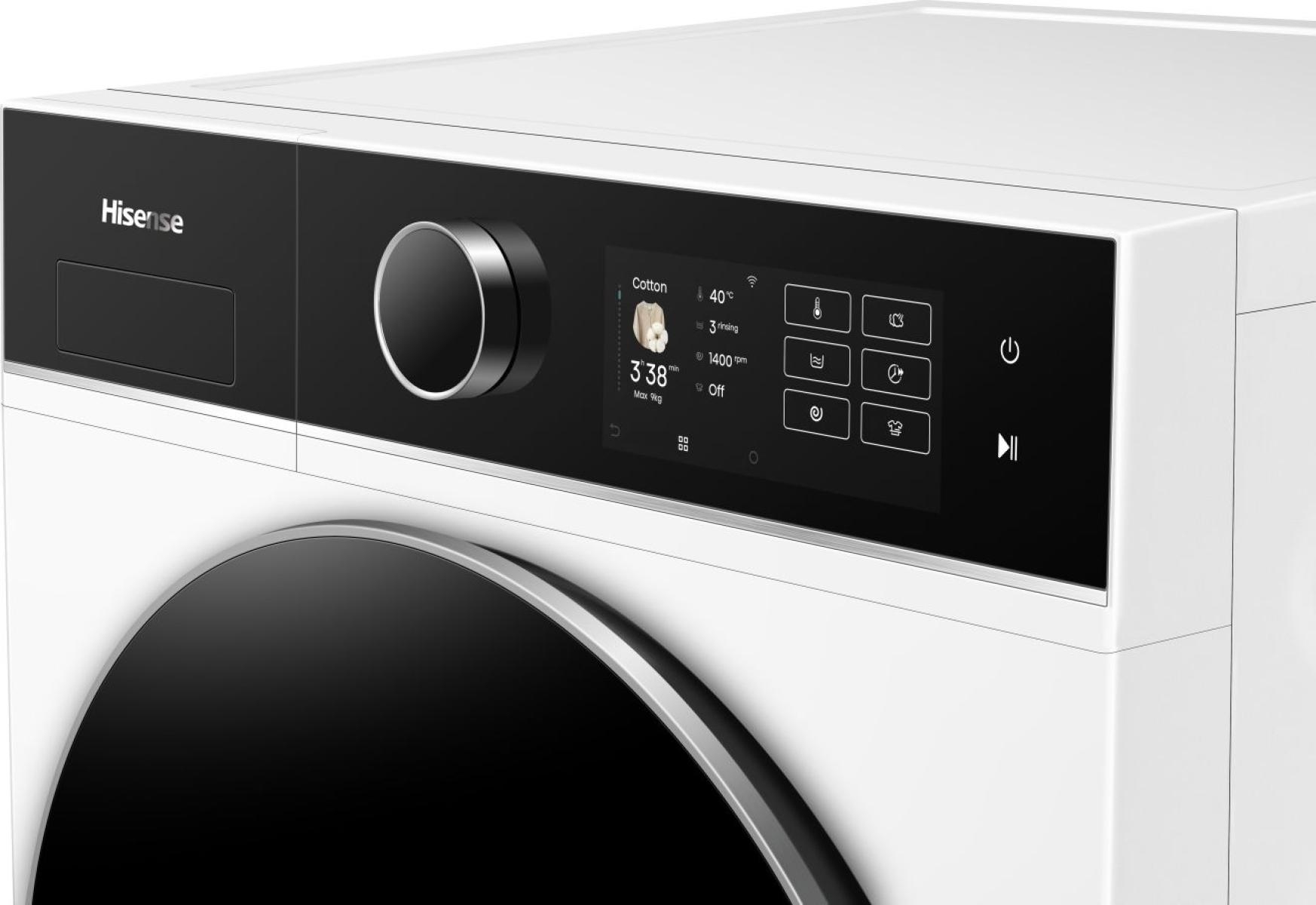 обзор товара Стиральная машина Hisense WF5I9043BWFS - фотография 12