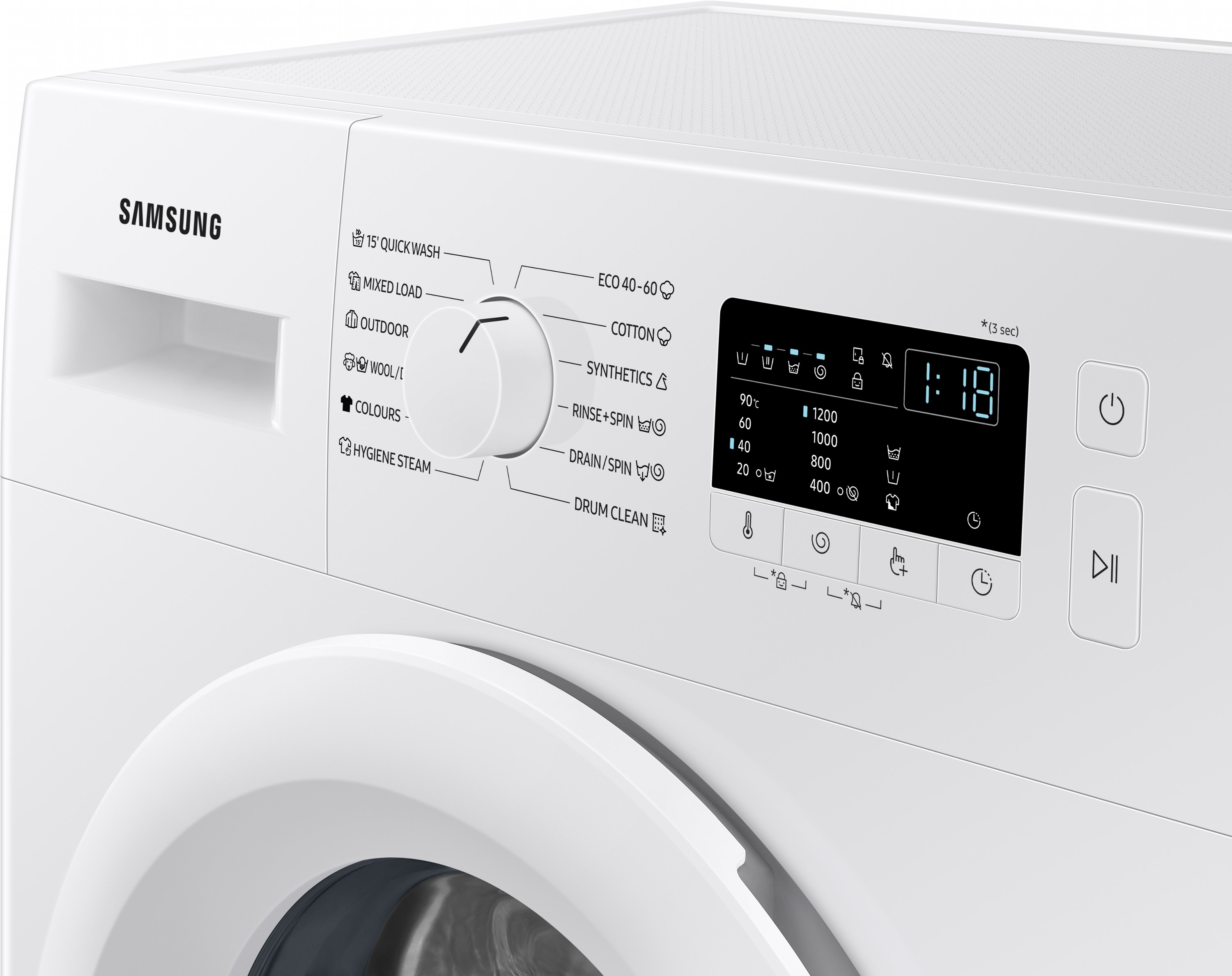 Стиральная машина Samsung WW60A3120WE/LE внешний вид - фото 9