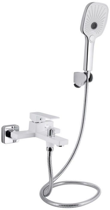 Змішувачі для ванної Q-Tap Gemini QTGEM259CRW45683 Chrome/White