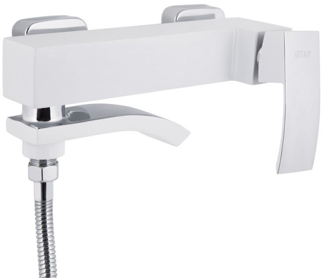 в продажу Змішувачі для ванної Q-Tap Swan Cascada QTSWA260CRW45569 Chrome/White - фото 3