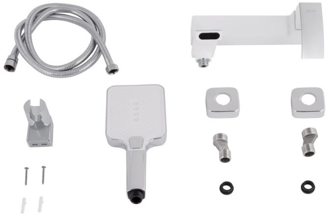 Змішувачі для ванної Q-Tap Swan Cascada QTSWA260CRW45569 Chrome/White інструкція - зображення 6