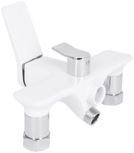 в продажу Змішувачі для ванної Q-Tap Presto QTPRE2601CRW45578 Chrome/White - фото 3