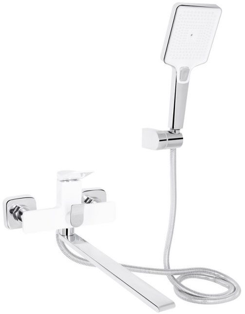 Змішувачі для ванної Q-Tap Presto QTPRE2601CRW45578 Chrome/White