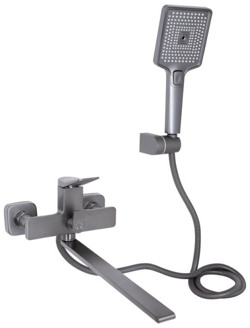 Змішувачі для ванної Q-Tap Presto QTPRE2601GRP45583 Graphite