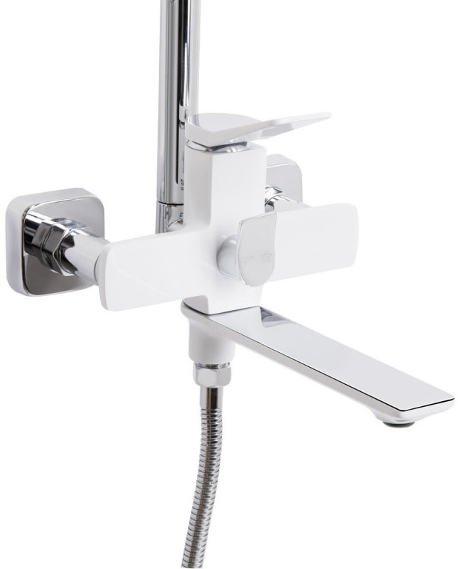 Душова система Q-Tap Presto QTPRE111CRW45580 Chrome/White ціна 9226 грн - фотографія 2