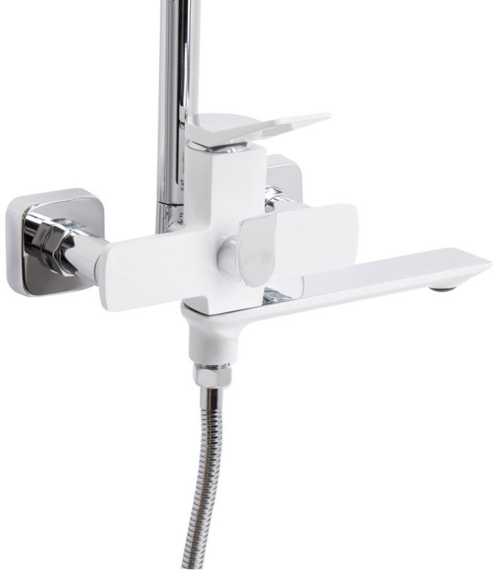 в продажу Душова система Q-Tap Presto QTPRE111CRW45580 Chrome/White - фото 3