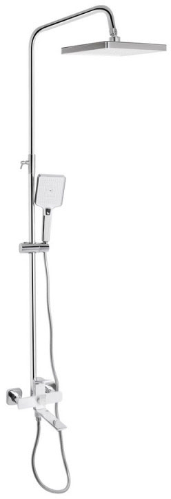 Q-Tap Presto QTPRE111CRW45580 Chrome/White