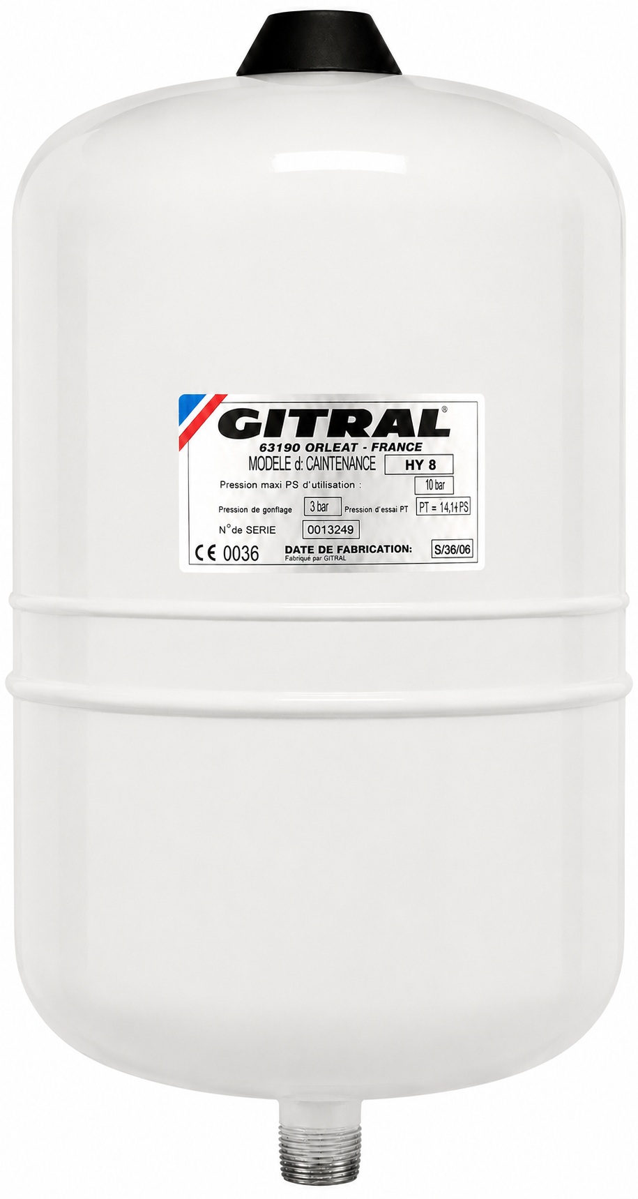 Гидроаккумулятор Gitral HY 8 (11A0000836)
