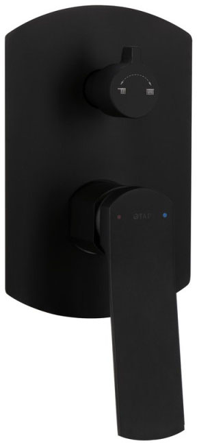 Душевая система Q-Tap Slavonice QTSLA113BLM45900 Black Matt цена 10904 грн - фотография 2