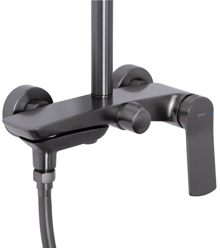 в продаже Душевая система Q-Tap Slavonice QTSLA111GMB45910 Gunmetal Black PVD - фото 3