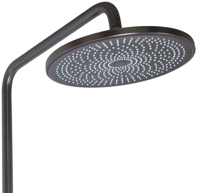 Душевая система Q-Tap Slavonice QTSLA111GMB45910 Gunmetal Black PVD отзывы - изображения 5