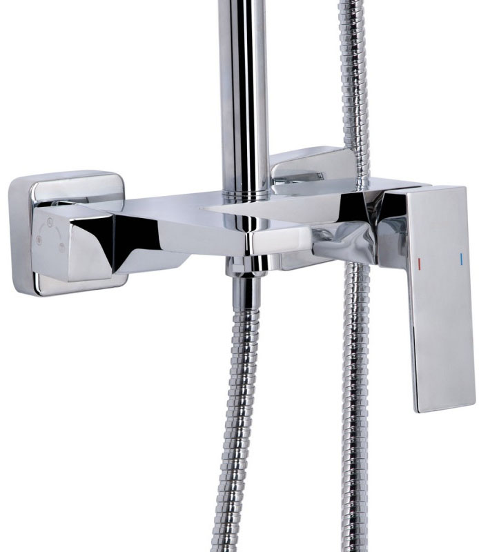 Душевая система Q-Tap Gemini QTGEM111CRM45685 Chrome цена 6711 грн - фотография 2