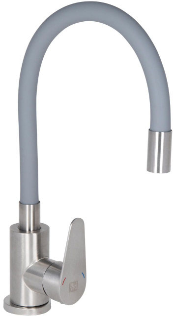 Смеситель для кухни Lidz Vida 015F3 (k35) LDVID015F3GRE43356 Grey