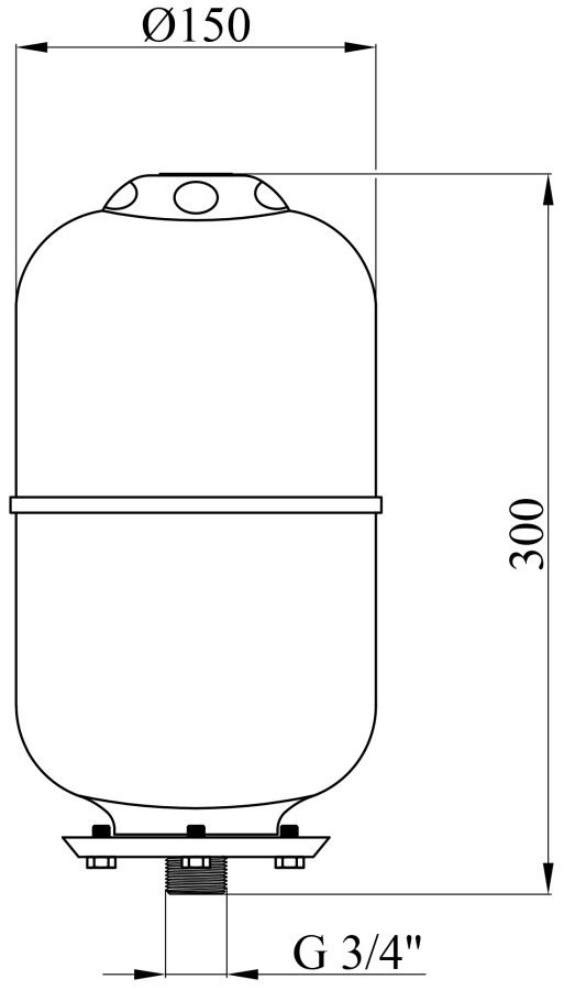 Forwater PTV5 (CV008210) Габаритные размеры