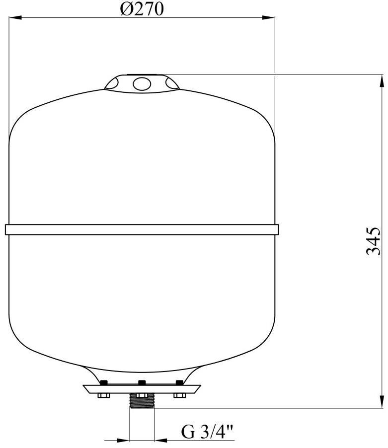 Forwater PTV12 (CV013190) Габаритные размеры