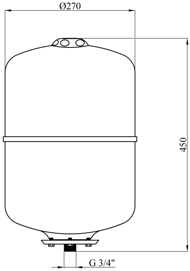 Forwater PTV24 (CV013851) Габаритные размеры
