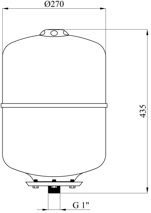 Grandwater PTV24 (CV031872) Габаритные размеры