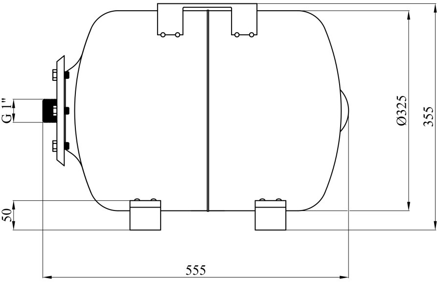 Forwater PTH50 (CV009565) Габаритные размеры
