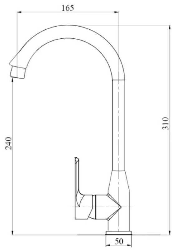Brinex BRIN35B007 Габаритні розміри