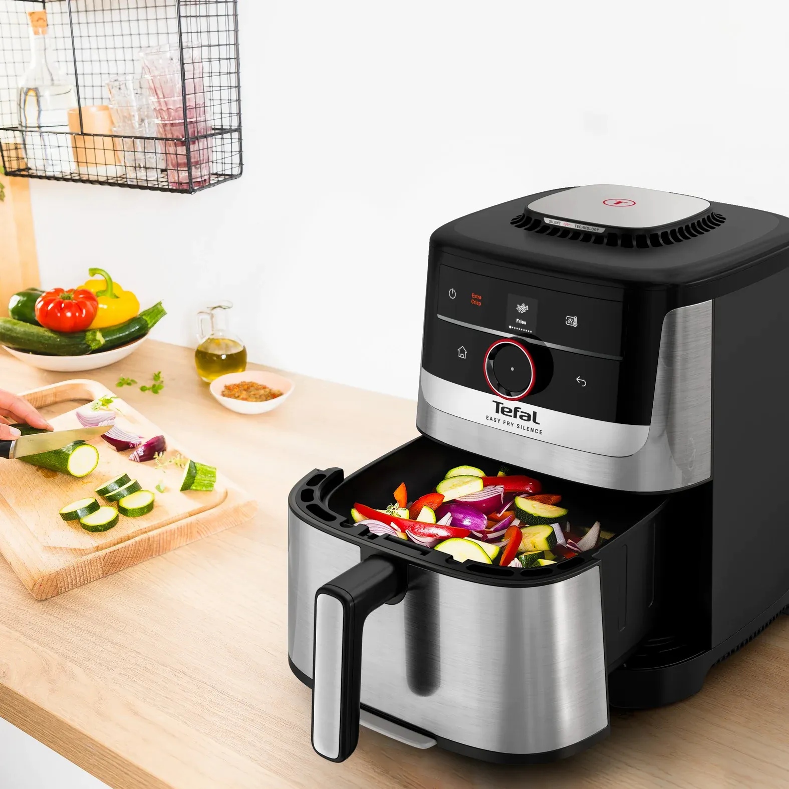 Мультипечь Tefal Easy Fry Silence Smart EY572DE1 обзор - фото 8