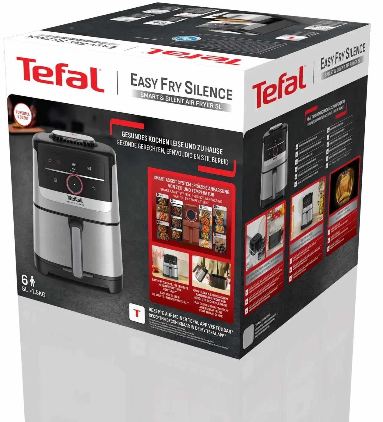 Tefal Easy Fry Silence Smart EY572DE1 в магазине в Киеве - фото 10