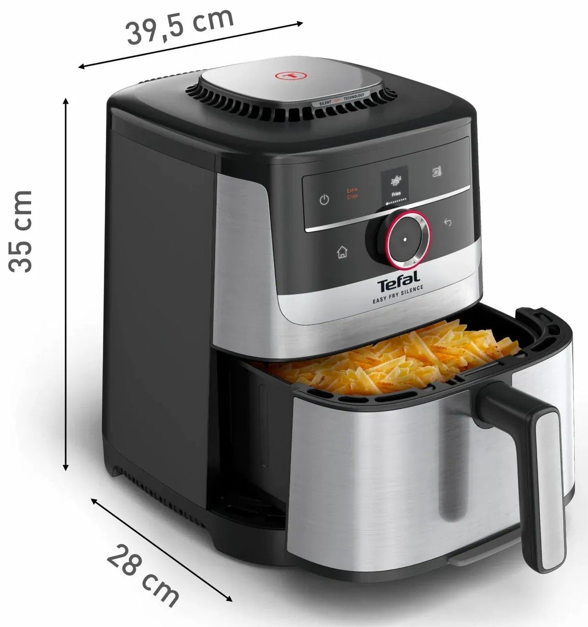 Tefal Easy Fry Silence Smart EY572DE1 Габаритные размеры