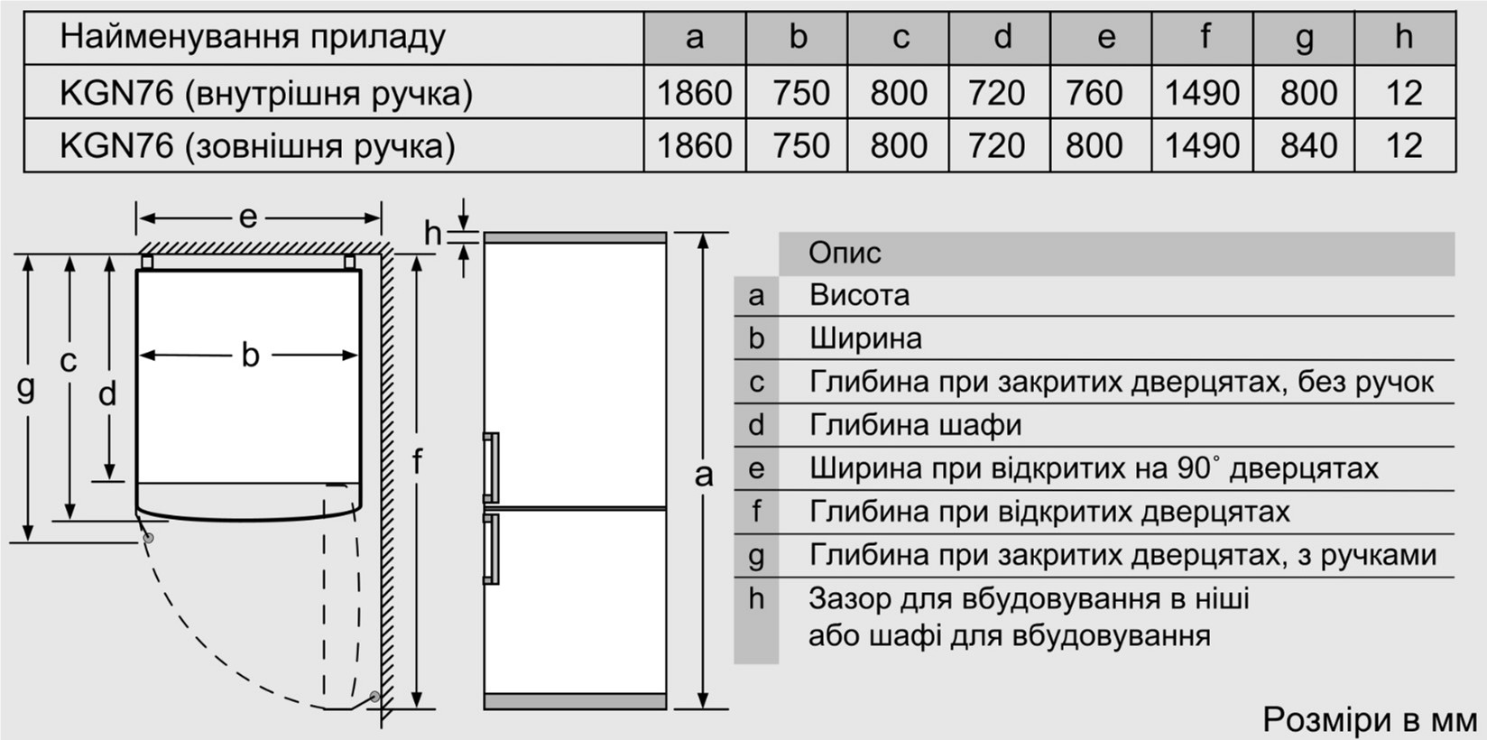 Bosch KGN76VCXE0N Инструкция