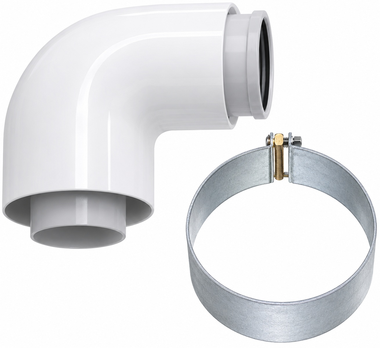 Колено коаксиальное Protherm Ø60/100 мм, 90° (0020257009)